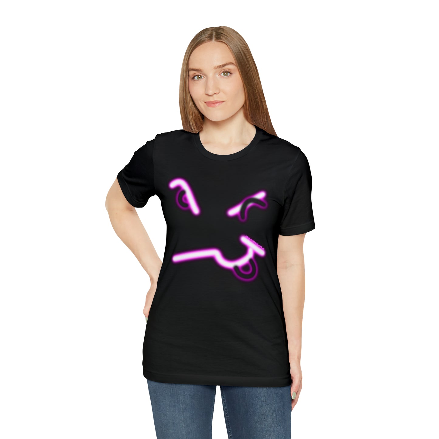 HUBOPTIC® Original Sound Reactive SMILEY V2 Electro Graphic T-shirt