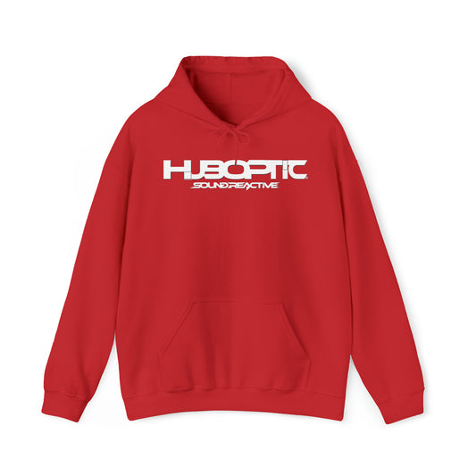 HUBOPTIC Sound Reactive DJ Unisex Heavy Blend Hooded Sweatshirt