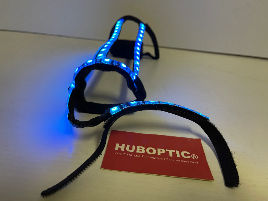 Cosplay Sleeves Dancer Light Up wrist Costume Sound Reactive HUBOPTIC® Gear Customization ledgears120001