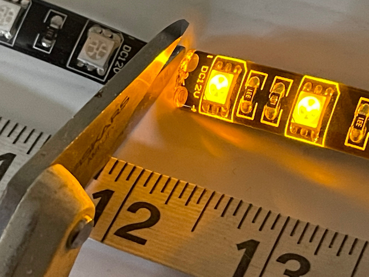 2 LED strips into 1 Battery 9V Connector - Steady On - Cuttable Project Cosplay Lights