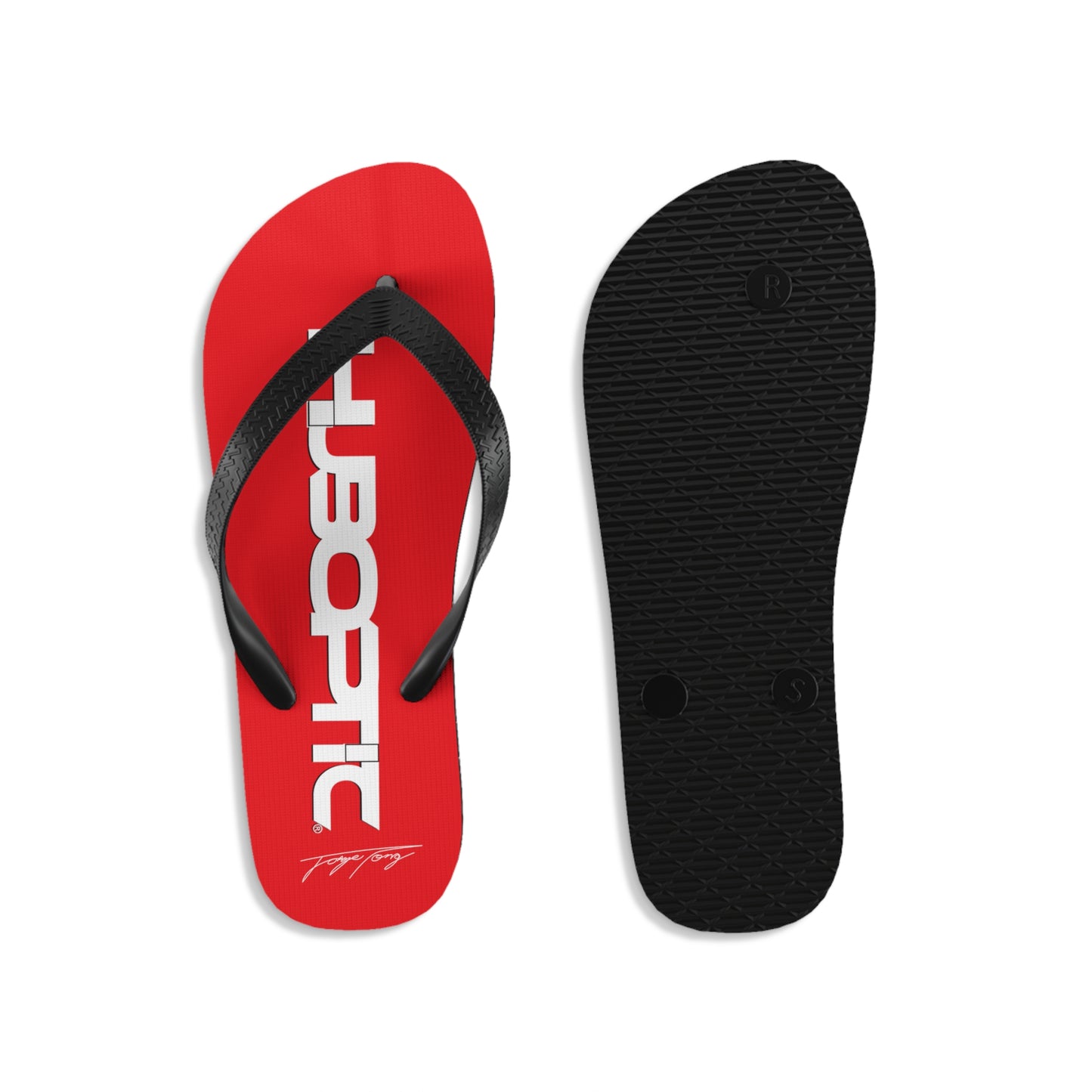 The Original HUBOPTIC DJ Unisex Flip-Flops