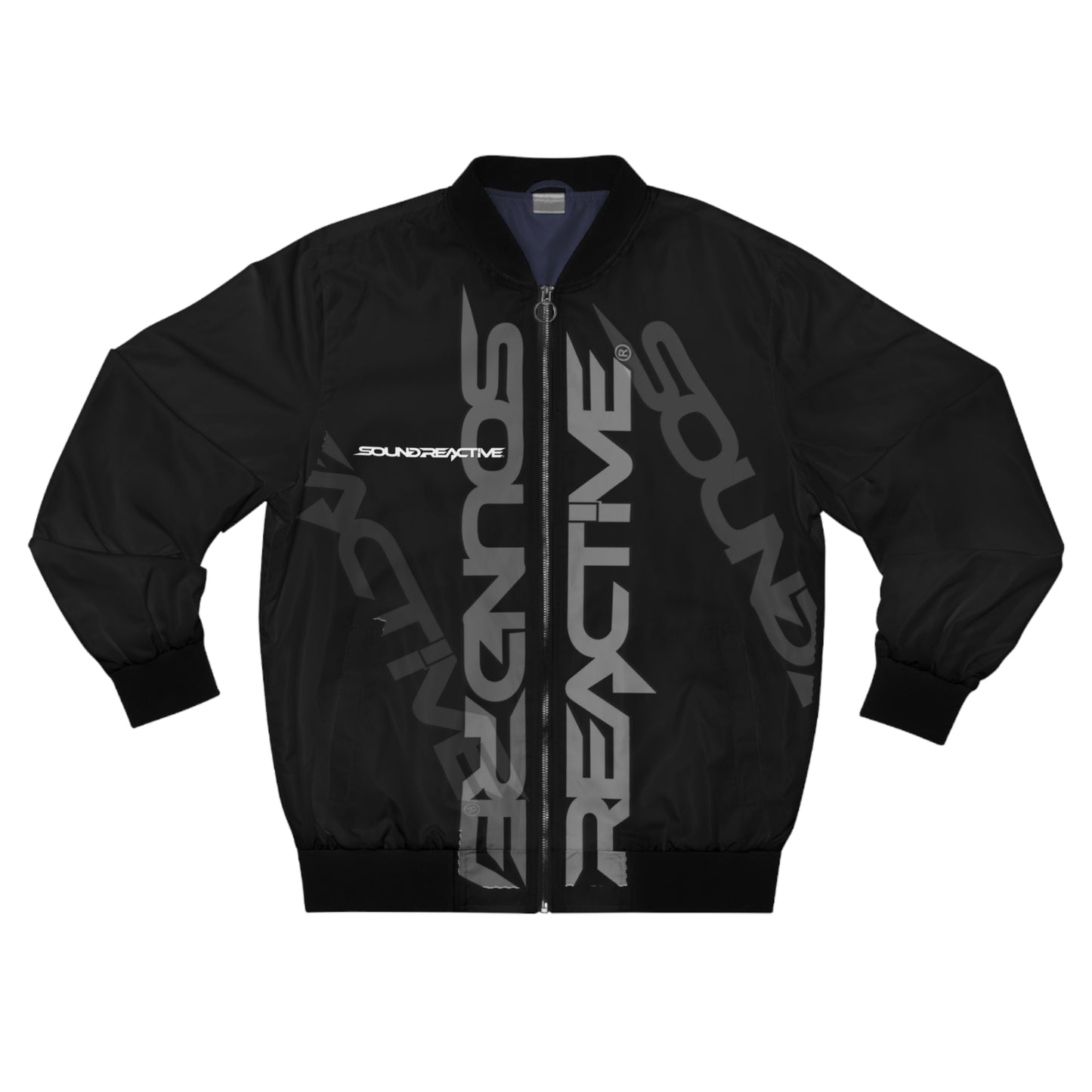 Sound Reactive DJ HUBOPTIC Men's Bomber Jacket