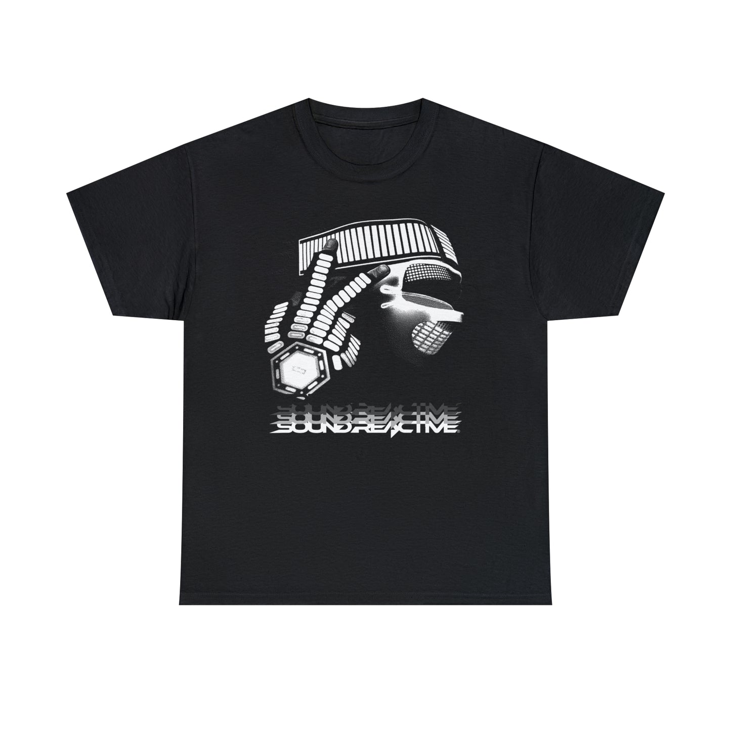 HUBOPTIC DJ Robot EQ Unisex Heavy Cotton Tee