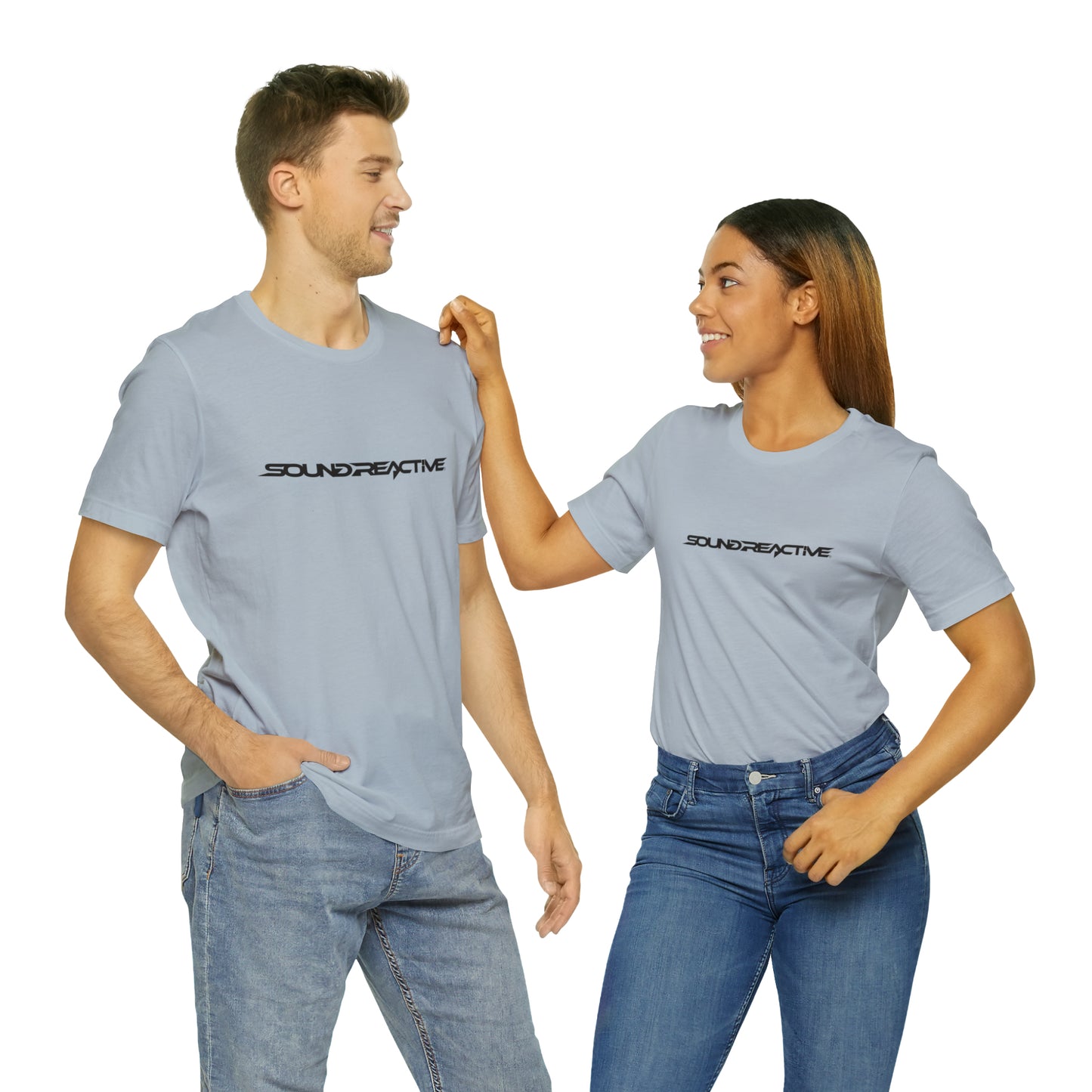 Sound Reactive Unisex Jersey Short Sleeve Tee