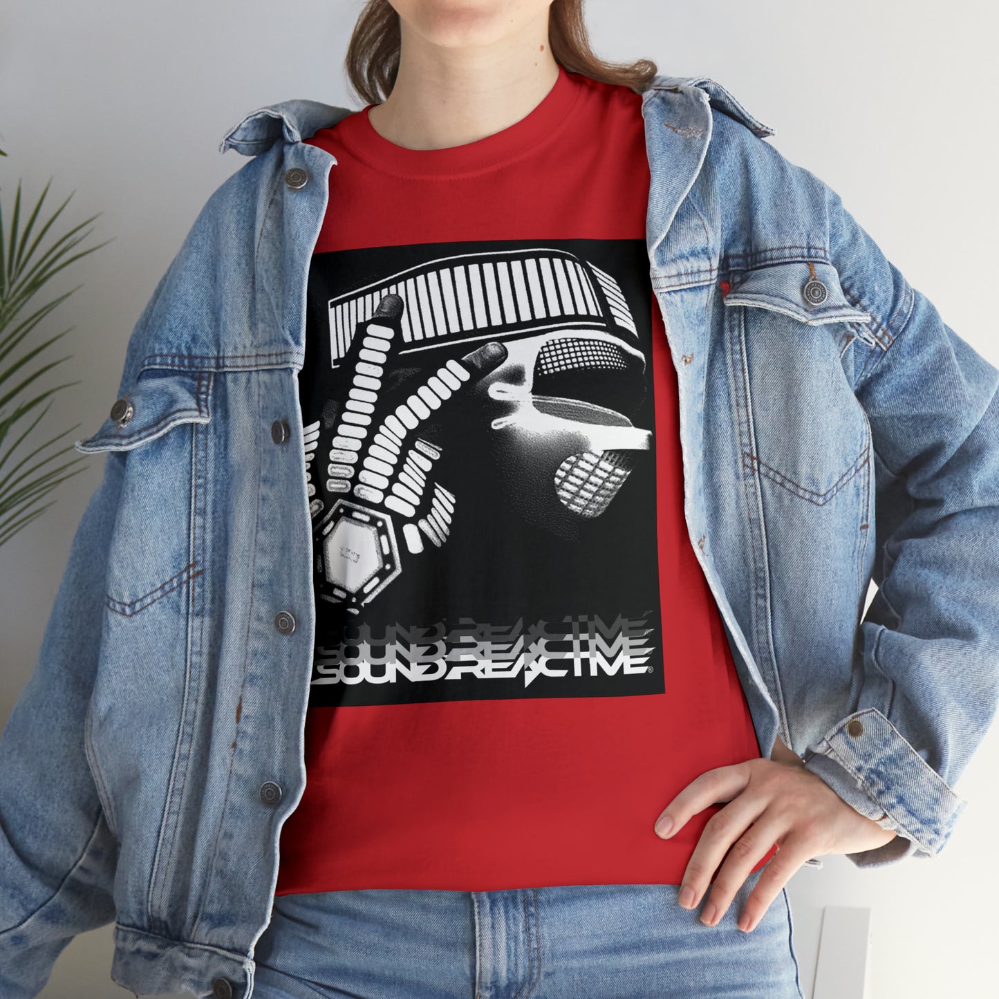 HUBOPTIC DJ Robot EQ Unisex Heavy Cotton Tee