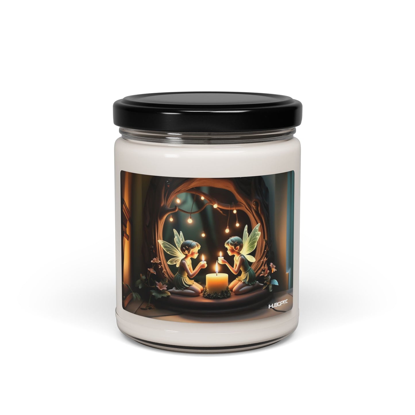 HUBOPTIC® Fairy V25 Scented Soy Candle - 9oz glass jars wax blend Holiday Gift Home Scents