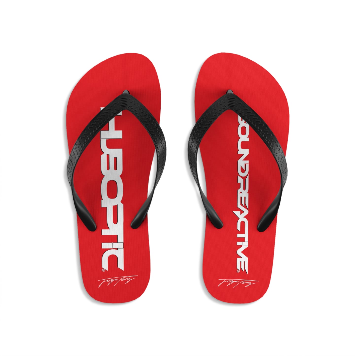 The Original HUBOPTIC DJ Unisex Flip-Flops