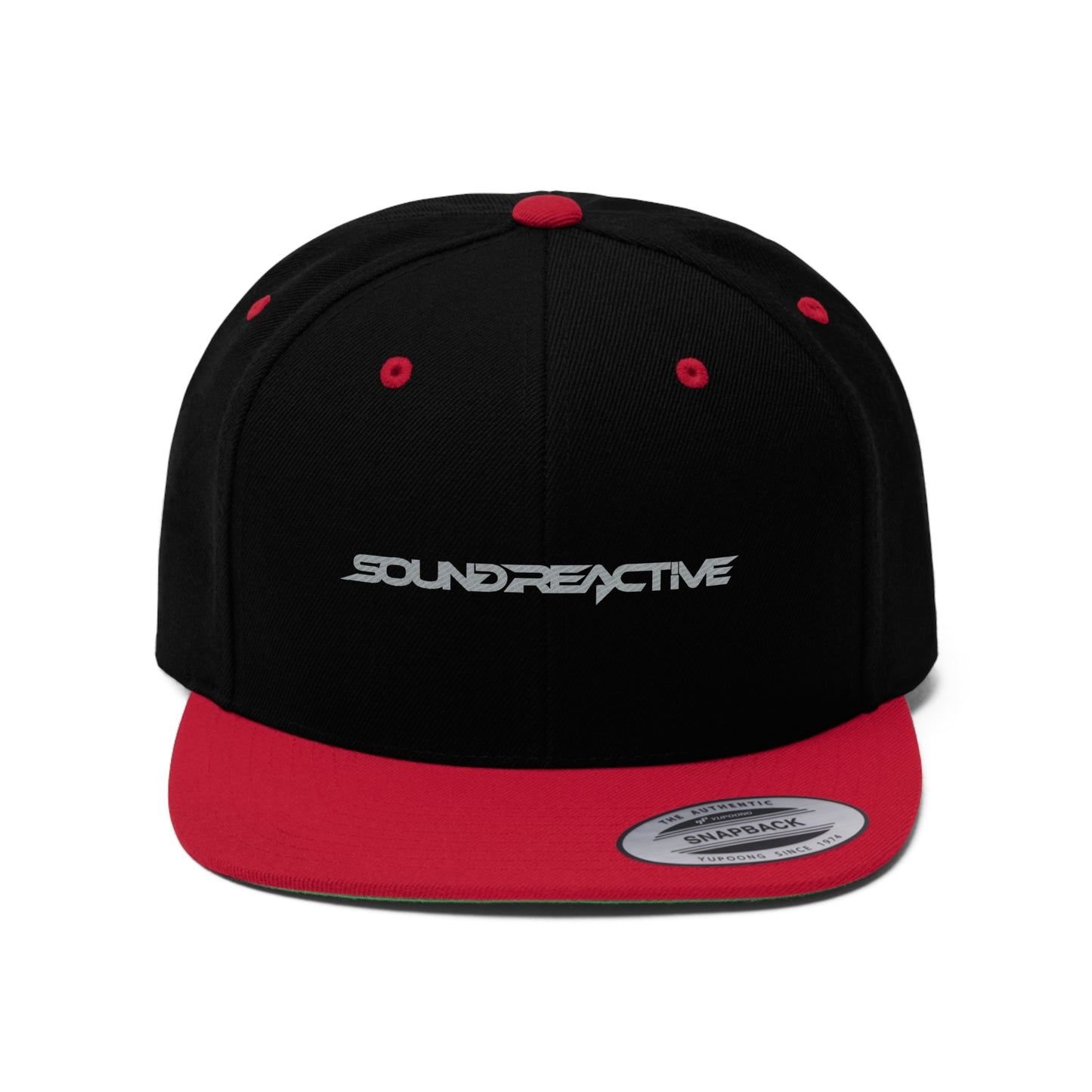 Sound Reactive DJ Unisex Flat Bill Hat