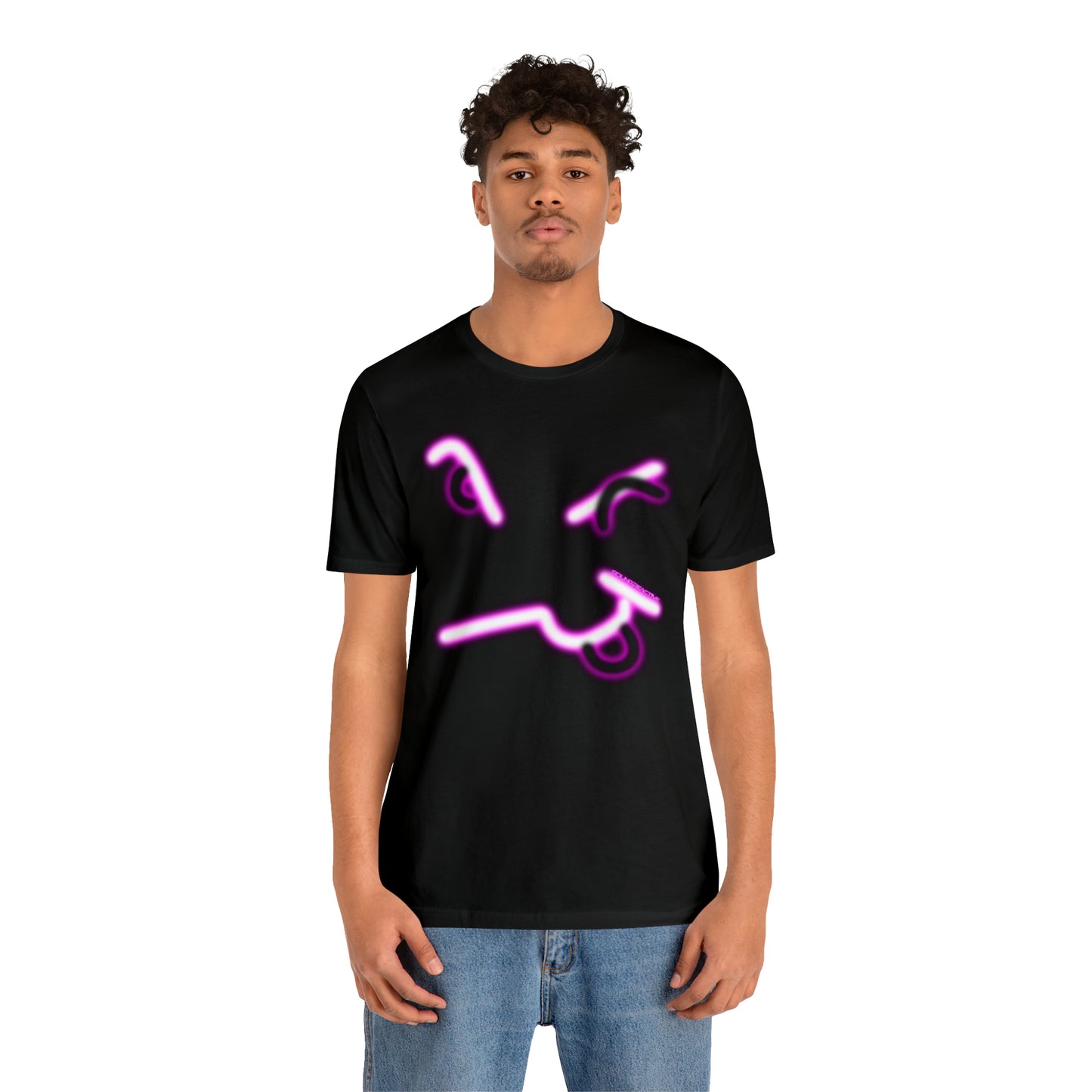 HUBOPTIC® Original Sound Reactive SMILEY V2 Electro Graphic T-shirt