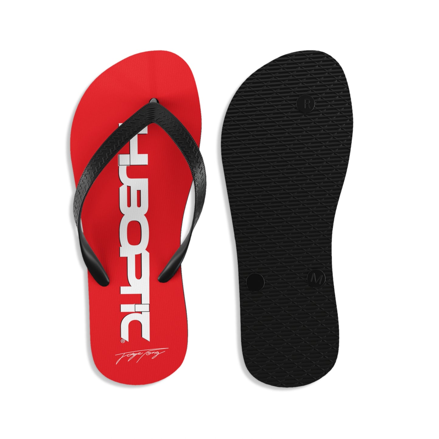 The Original HUBOPTIC DJ Unisex Flip-Flops