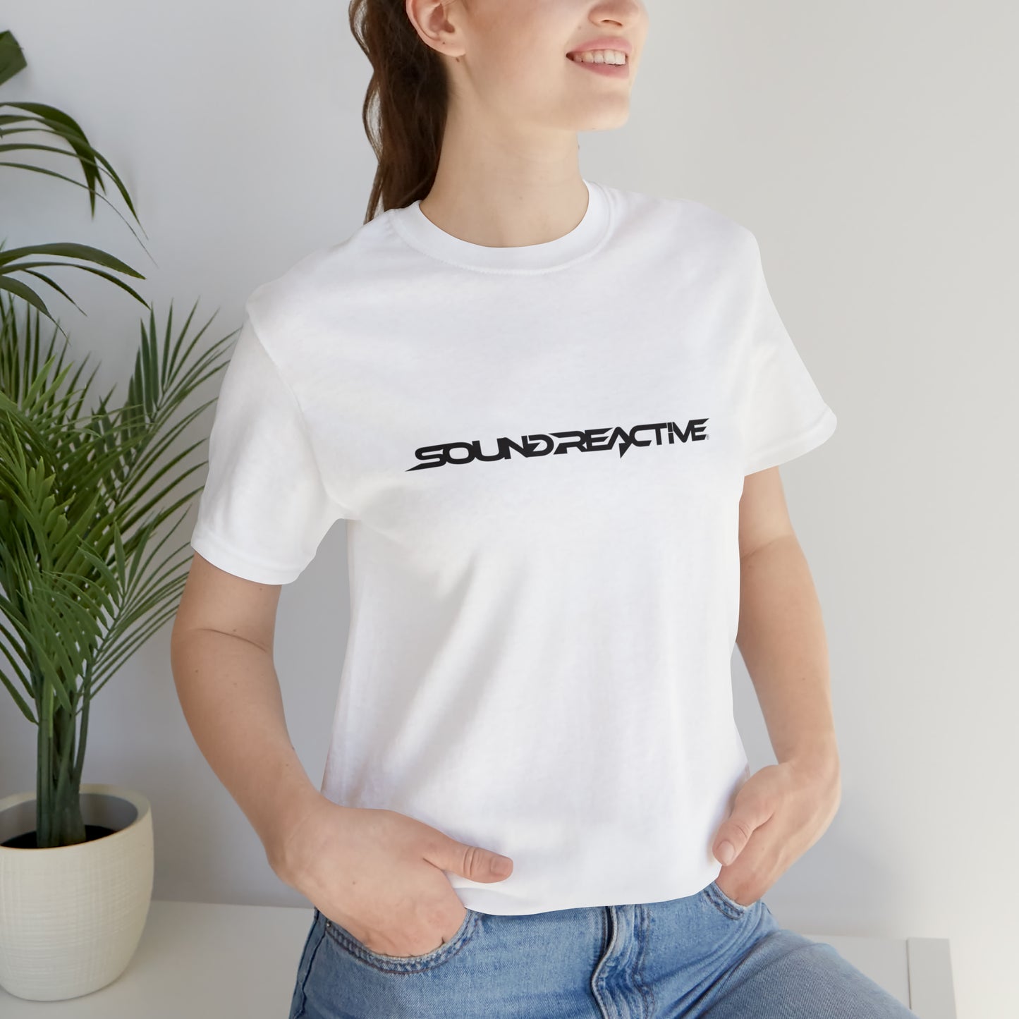 Sound Reactive Unisex Jersey Short Sleeve Tee