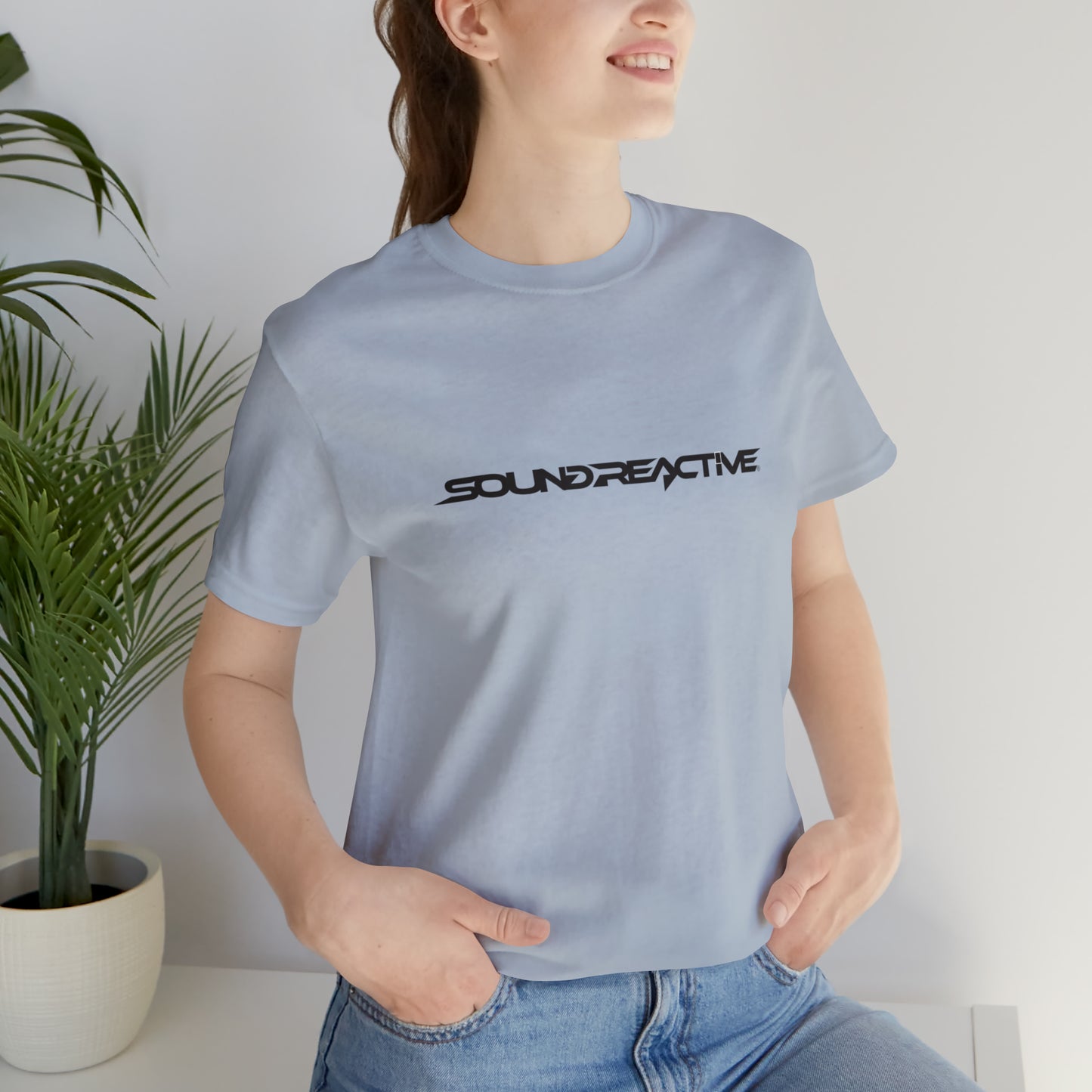 Sound Reactive Unisex Jersey Short Sleeve Tee