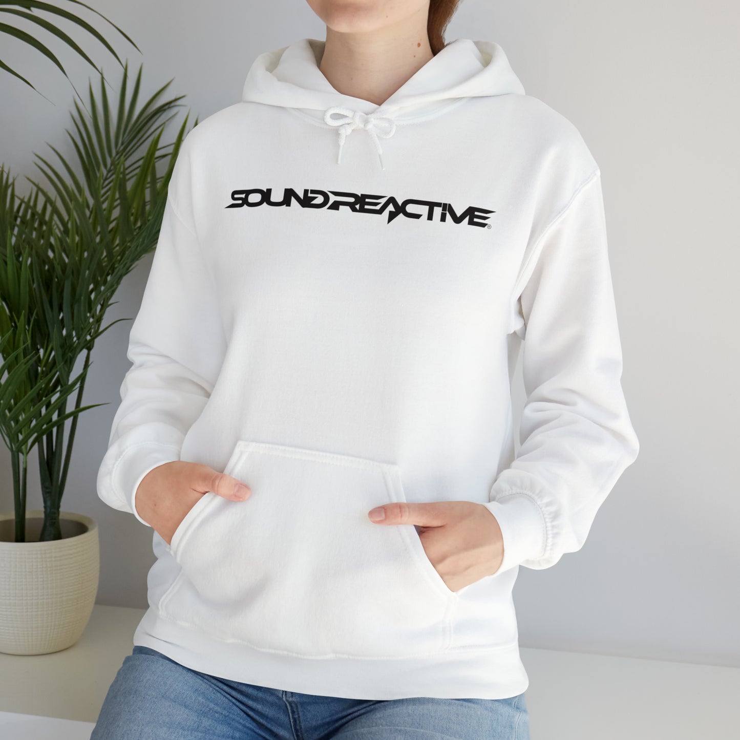 Sound Reactive HUBOPTIC DJ Unisex Heavy Blend Hooded Sweatshirt