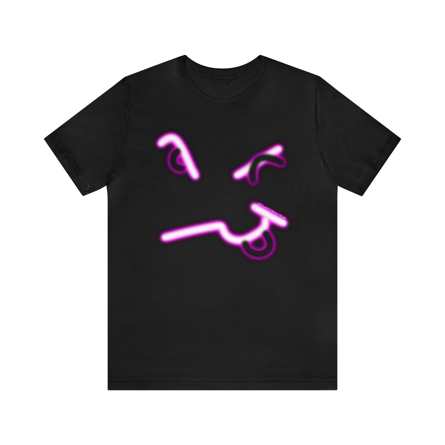 HUBOPTIC® Original Sound Reactive SMILEY V2 Electro Graphic T-shirt