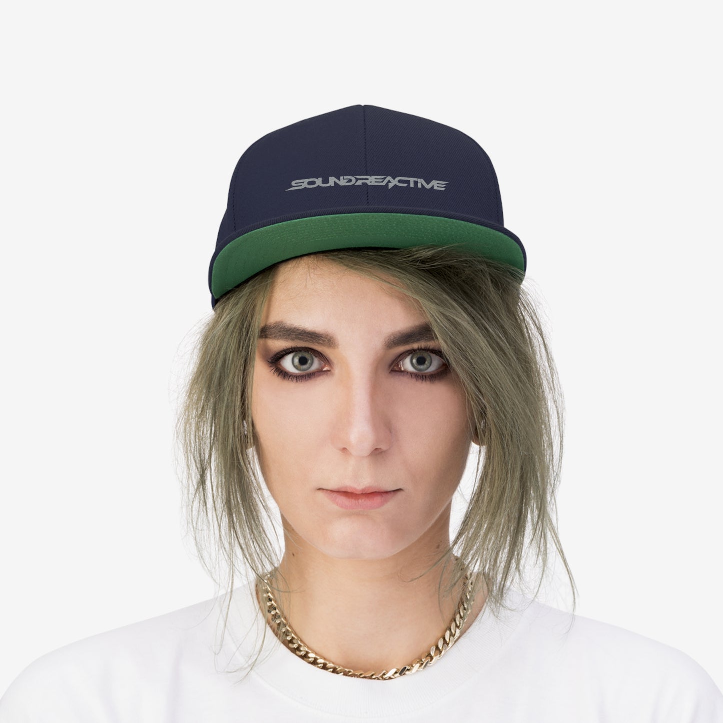 Sound Reactive DJ Unisex Flat Bill Hat