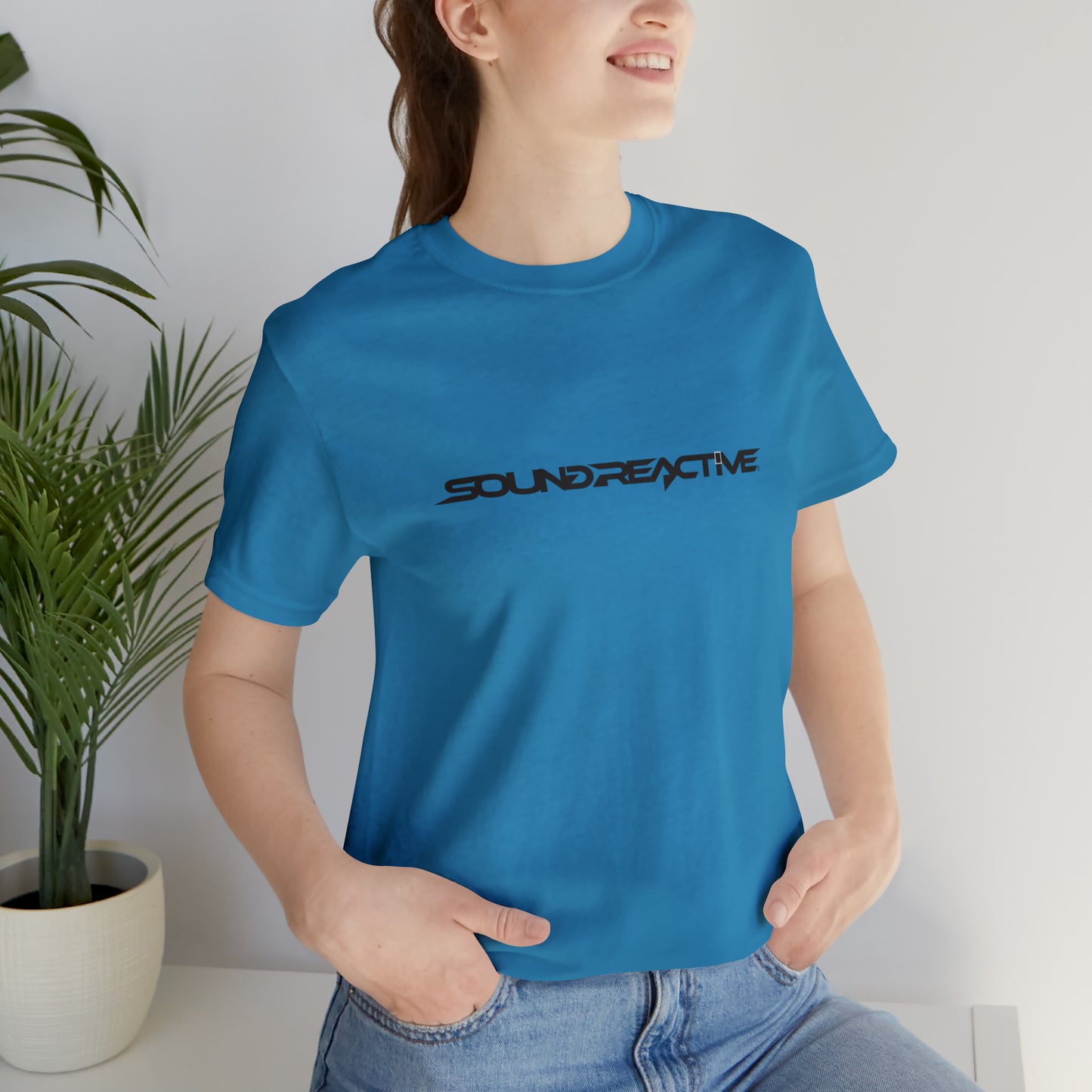 Sound Reactive Unisex Jersey Short Sleeve Tee