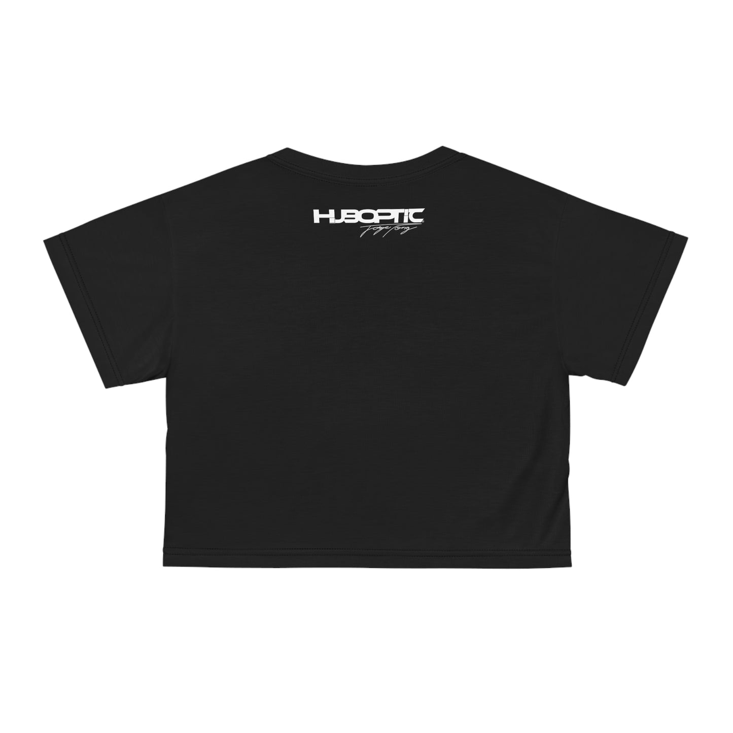 HUBOPTIC Original Black Logo P23 Crop Tee