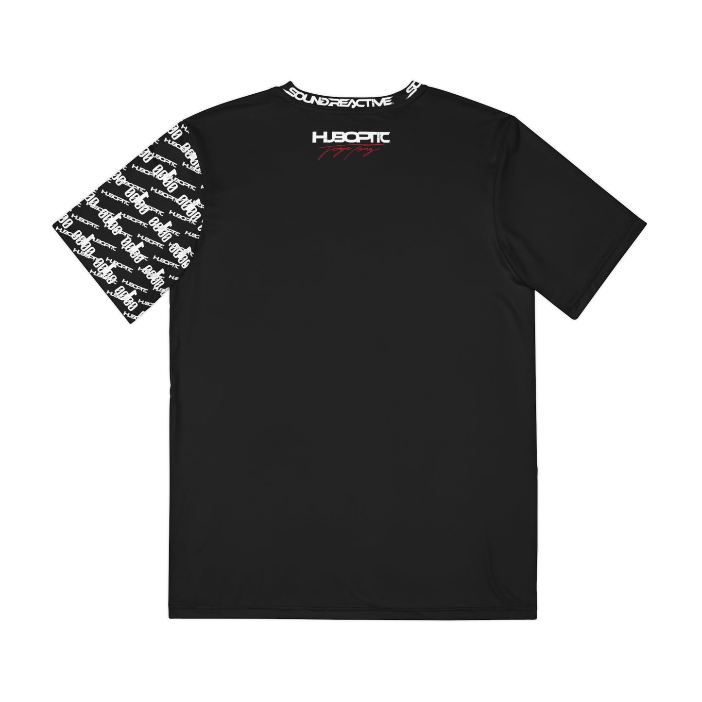 HUBOPTIC® Original Black Sleeves 00100 SR Streetwear T-shirt Graphic Tees V24