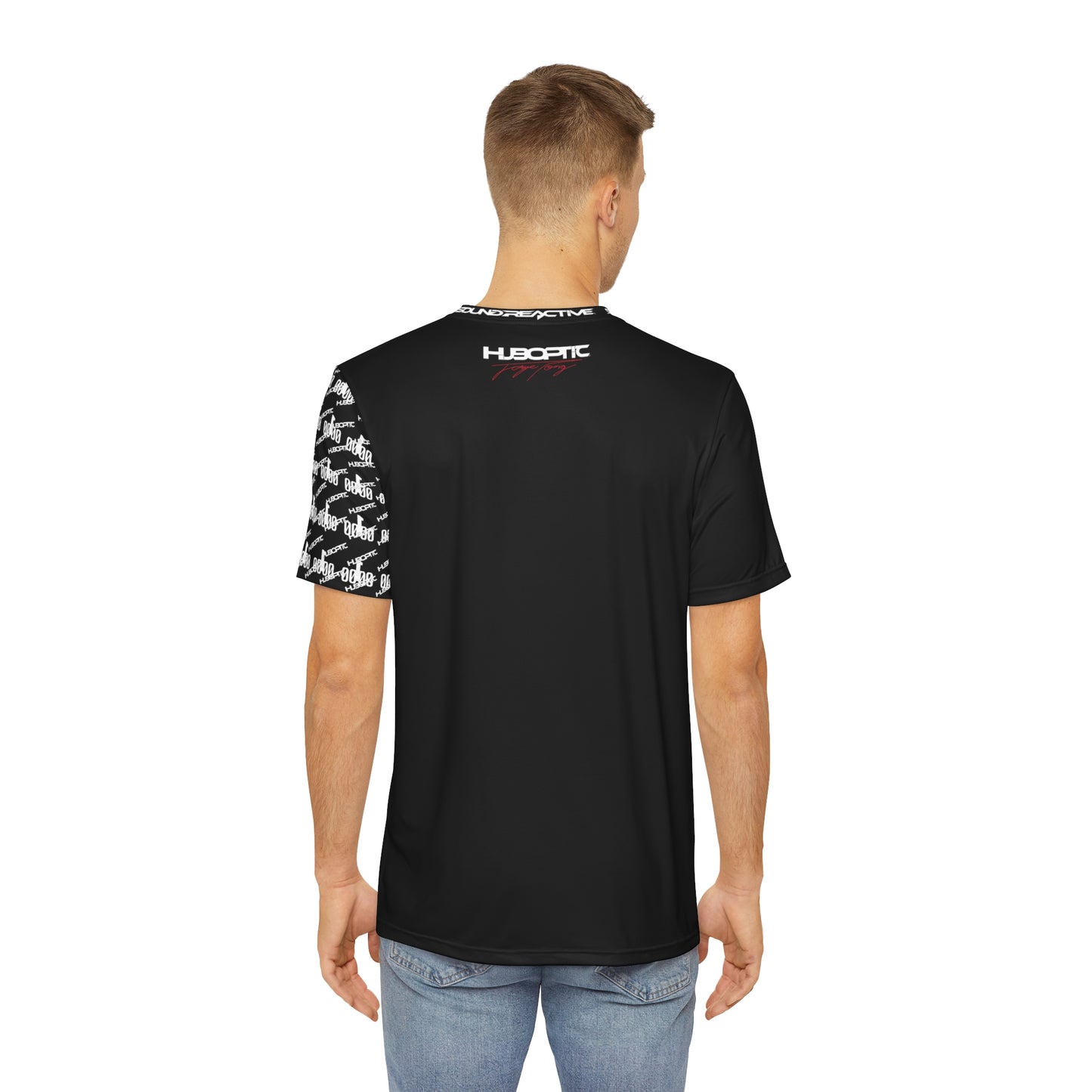 HUBOPTIC® Original Black Sleeves 00100 SR Streetwear T-shirt Graphic Tees V24