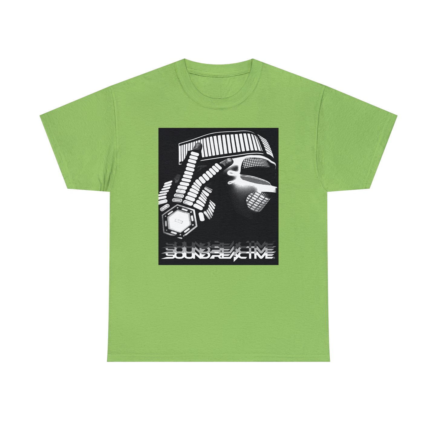 HUBOPTIC DJ Robot EQ Unisex Heavy Cotton Tee