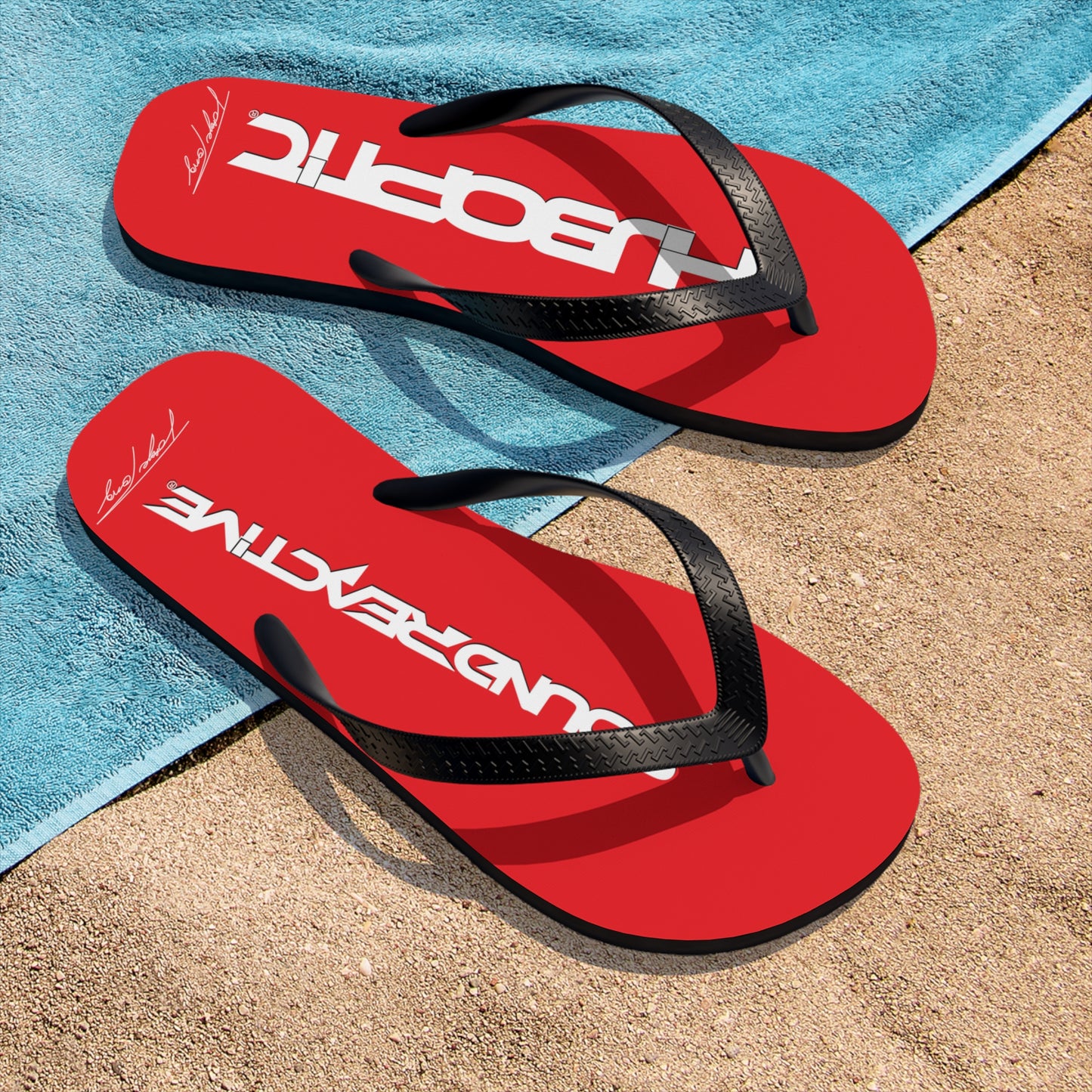 The Original HUBOPTIC DJ Unisex Flip-Flops