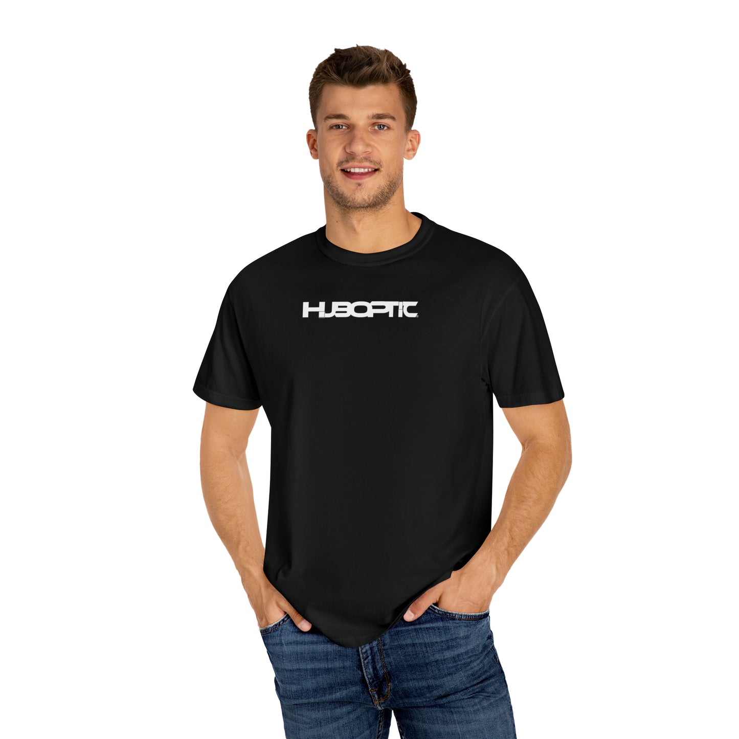 HUBOPTIC® Original Black and White Tee