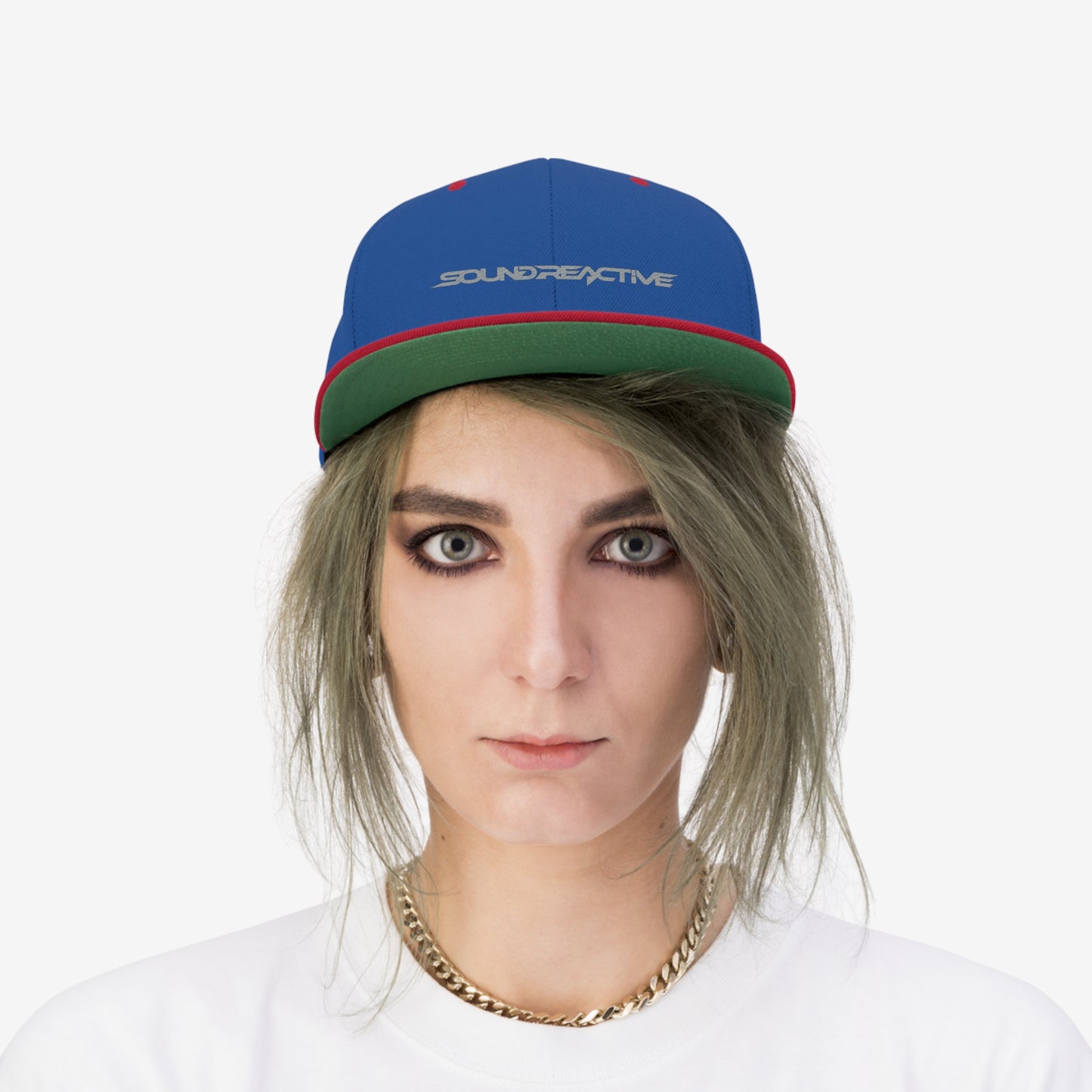 Sound Reactive DJ Unisex Flat Bill Hat