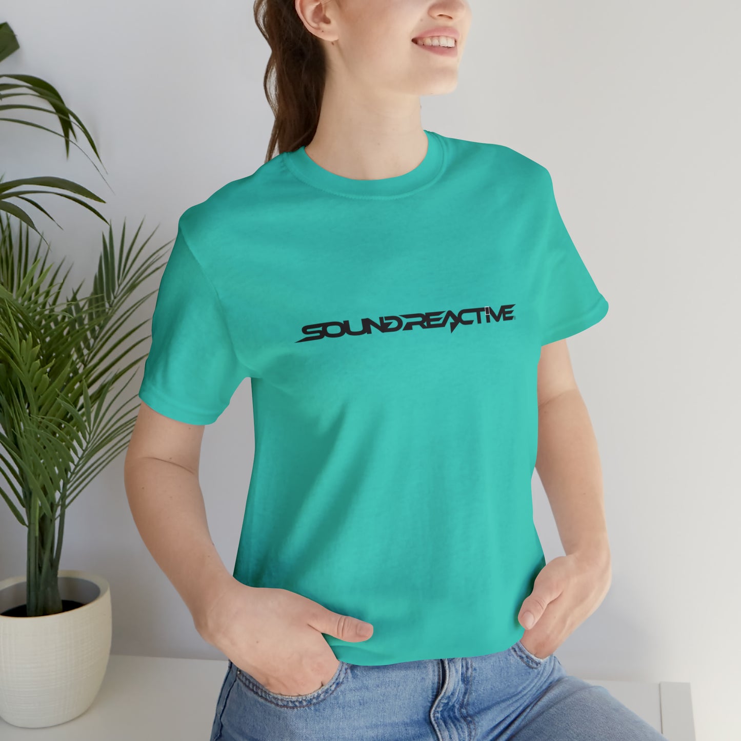 Sound Reactive Unisex Jersey Short Sleeve Tee