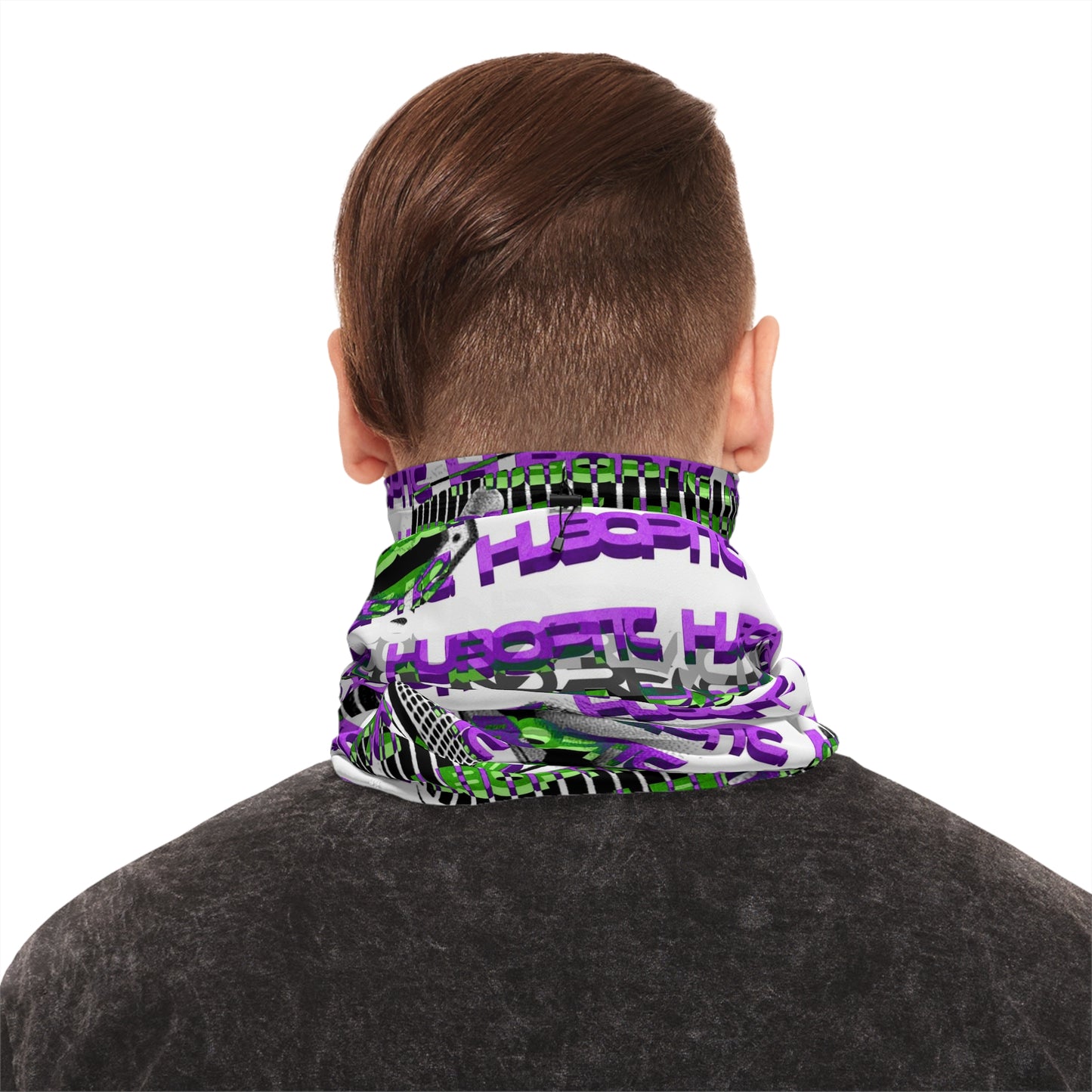 HUBOPTIC RAVE Neck Gaiter With Drawstring