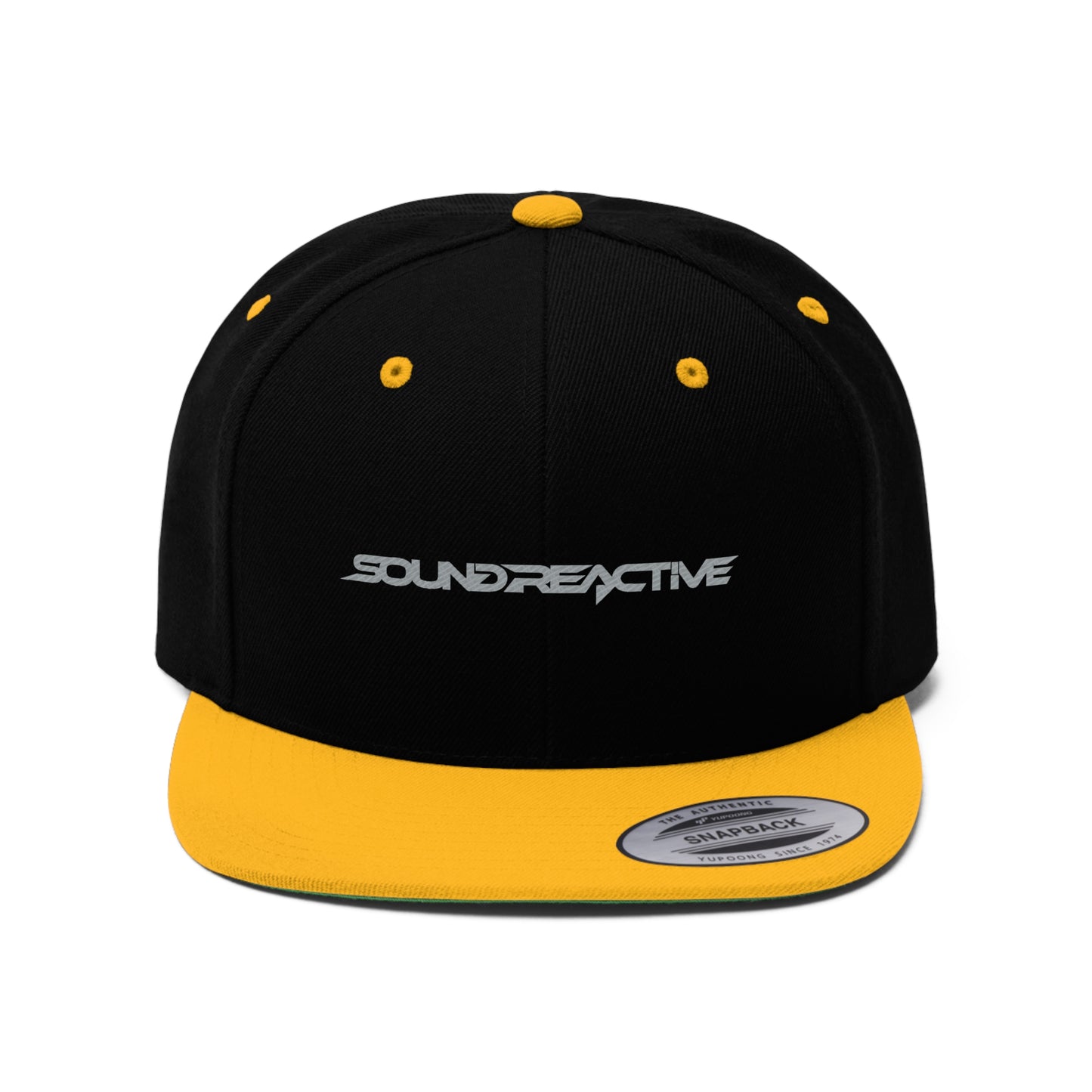 Sound Reactive DJ Unisex Flat Bill Hat