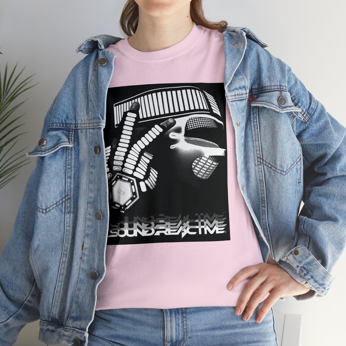 HUBOPTIC DJ Robot EQ Unisex Heavy Cotton Tee