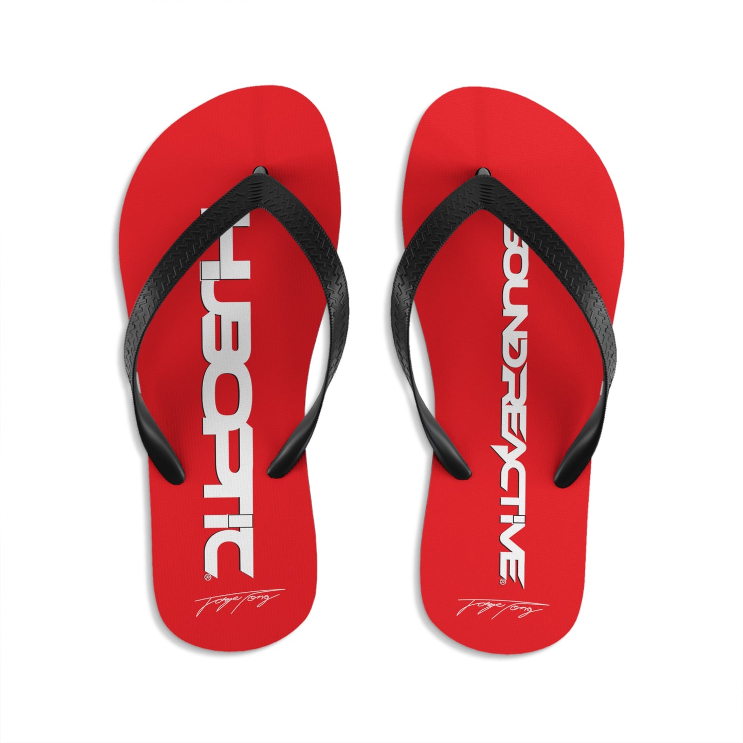 The Original HUBOPTIC DJ Unisex Flip-Flops