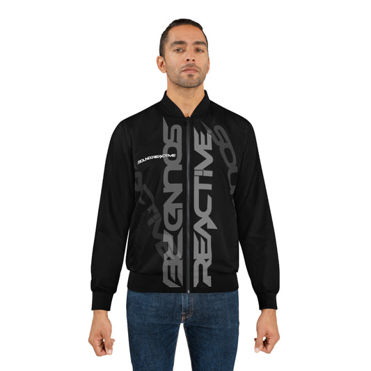 Sound Reactive DJ HUBOPTIC Men's Bomber Jacket